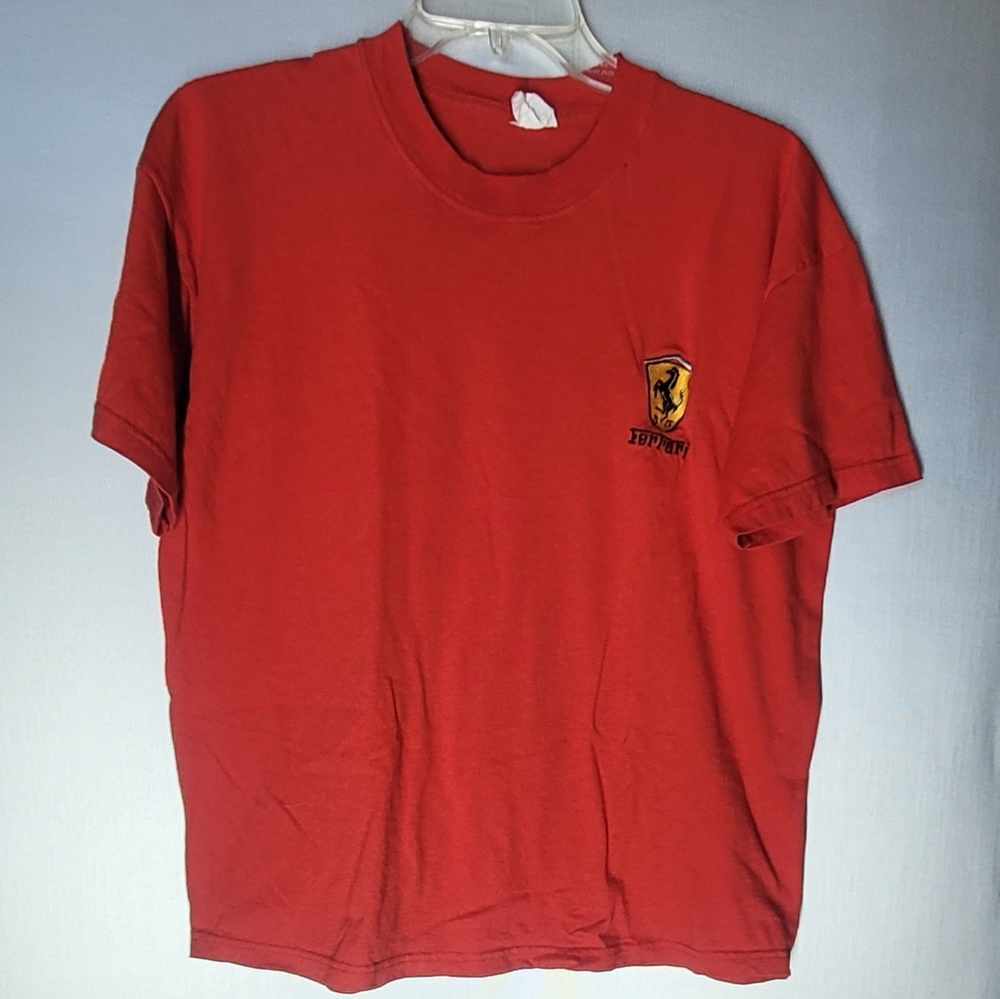 Vintage Ferrari Red Tshirt by Screen Stars